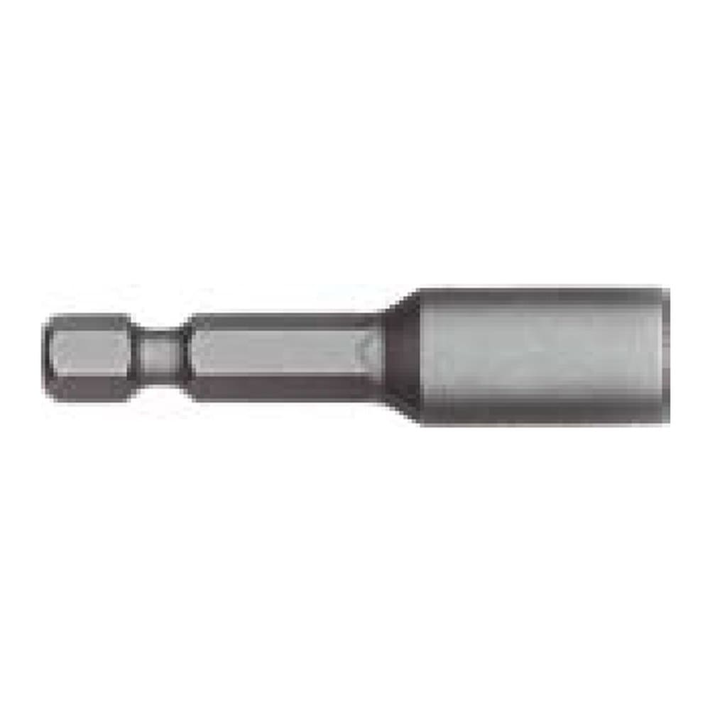 Nut Driver Bit 13mm Hex Socket Setter — 50mm Long, 1/4" Hex Drive