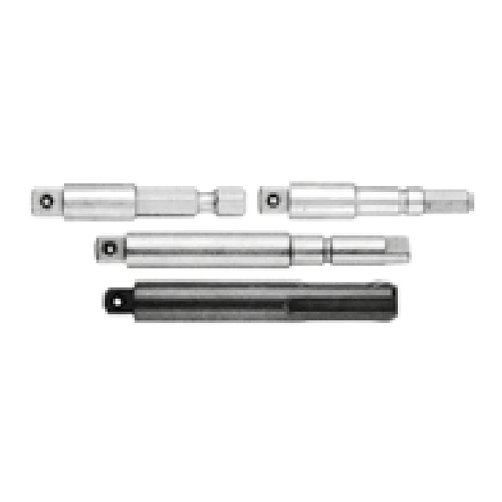 Impact Socket Adaptor SDS Plus Shank to 1/4" Square Drive — 70mm