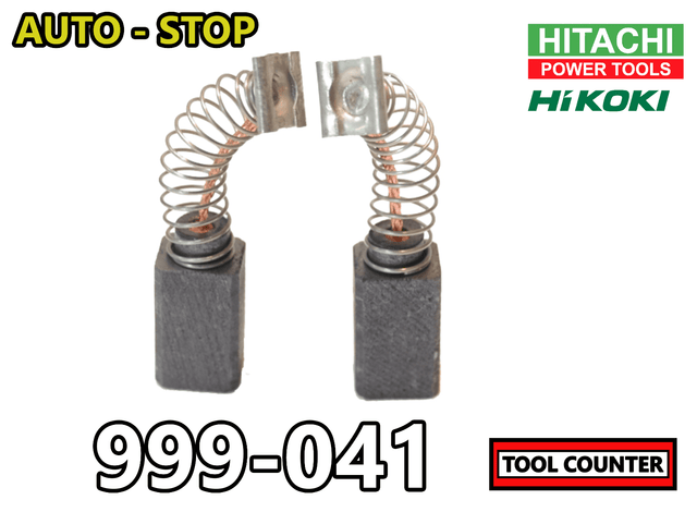 Hitachi Carbon Brush Set - DH26PX Dh24P CJ110MV P20SA P20SE DV18V DV14V SV12SA