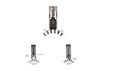Hitachi Carbon Brush Set - DH26PX Dh24P CJ110MV P20SA P20SE DV18V DV14V SV12SA