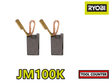 Carbon Brush set RYOBI For JM100K Biscuit Jointer